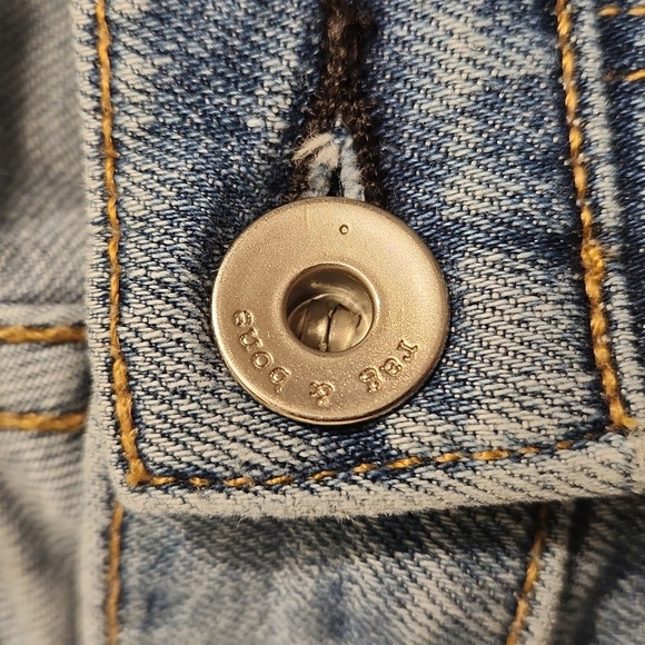 Rag & Bone jeans Dre slim boyfriend women's 25 light wash blue denim - Picture 3 of 15